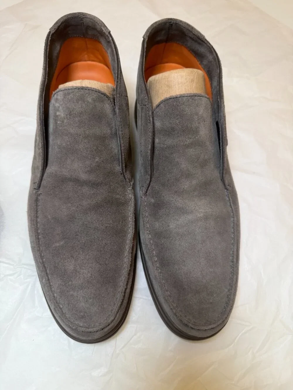 Andrea Ventura Firenze Gray Suede Boots